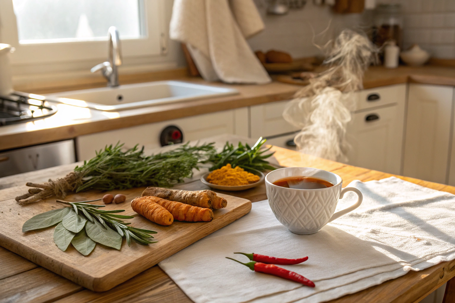 The Role of Anti-Inflammatory Herbs in Managing Chronic Neck Pain