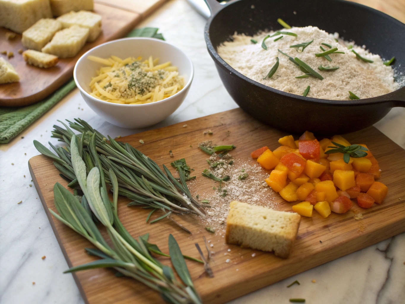 Pairing Low FODMAP Stuffing Balls with Other IBS-Friendly Side Dishes